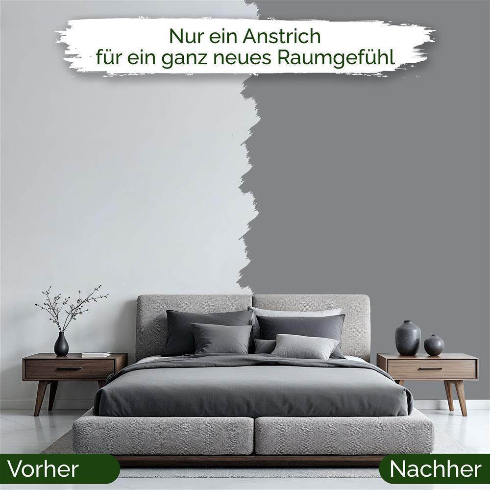 Wandfarbe Premium Grau (Shadow Steel)