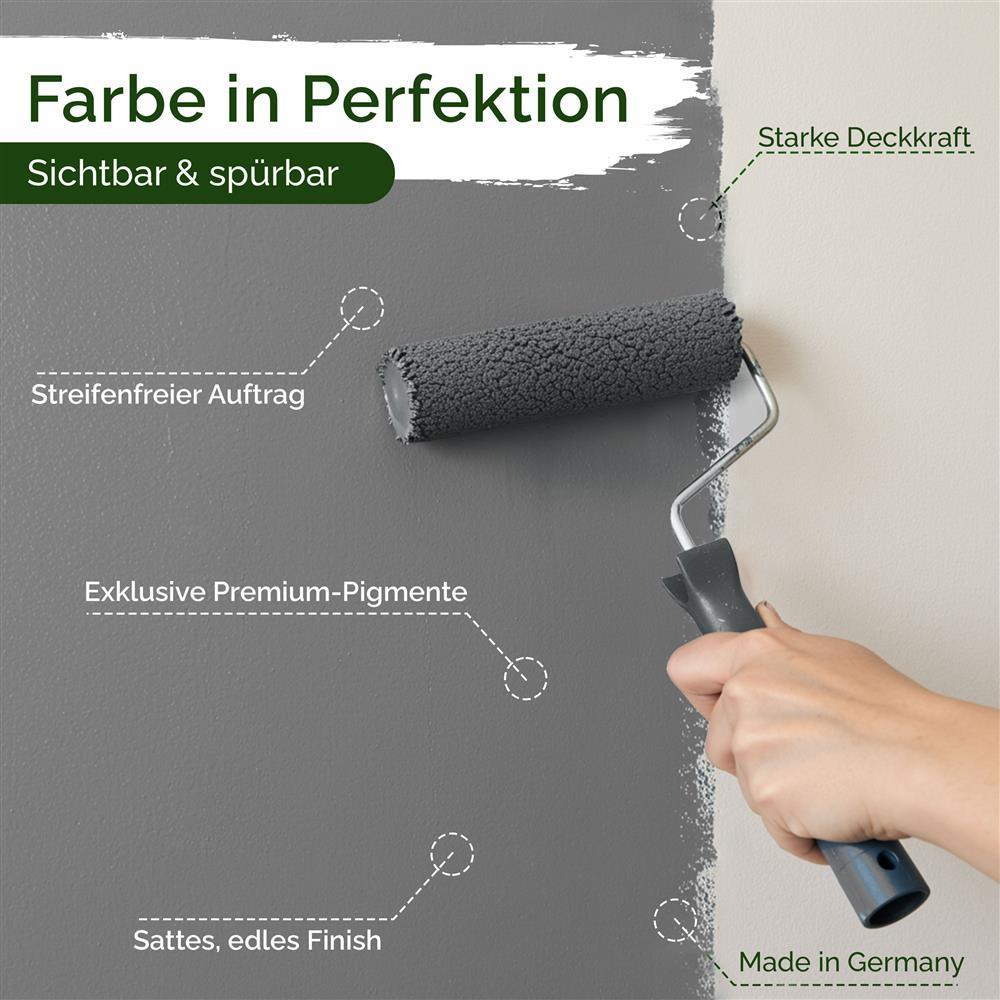 Wandfarbe Premium Grau (Balanced Grey)