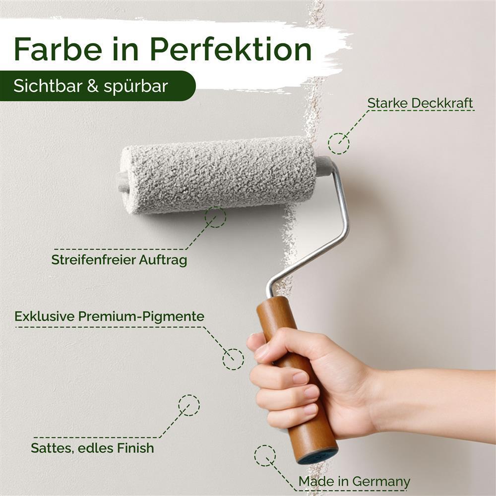 Wandfarbe Premium Grau (Creamy Grey)