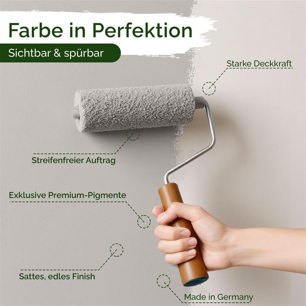 Wandfarbe Premium Grau (Soft Sandstone)