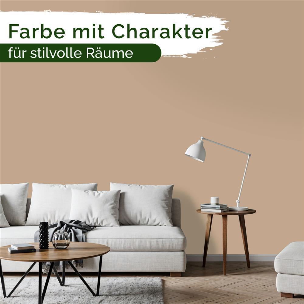 Wandfarbe Premium Braun (Amber Stone)