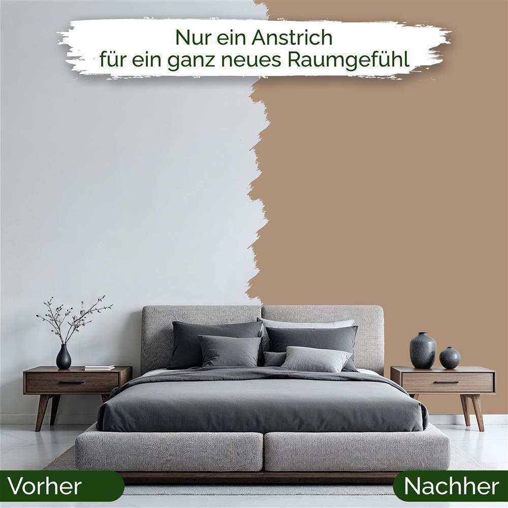 Wandfarbe Premium Braun (Golden Oak)