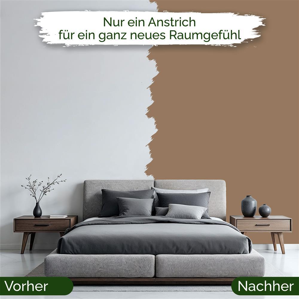 Wandfarbe Premium Braun (Timber Haze)