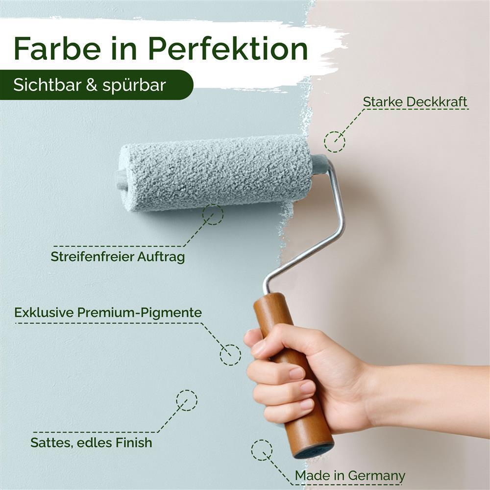 Wandfarbe Premium Blau (Ocean Blue)