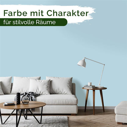 Wandfarbe Premium Blau (Soft Sky)