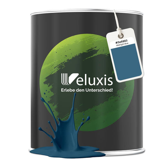 Wandfarbe Premium Blau (Midnight Blue)