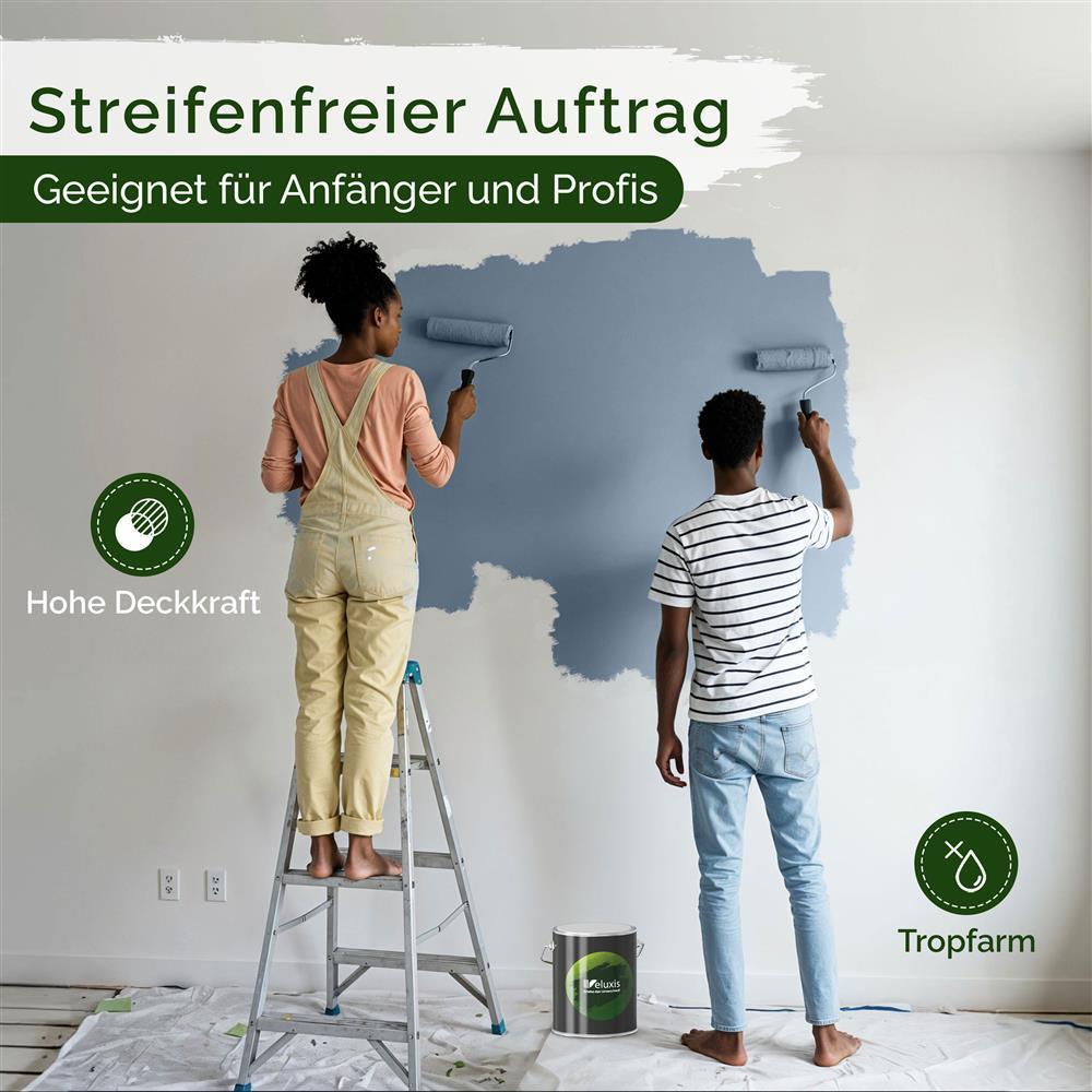 Wandfarbe Premium Blau (Slate Blue)