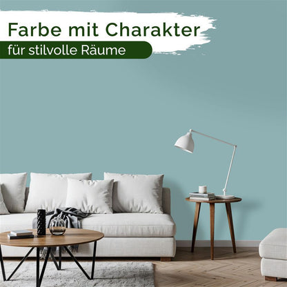 Wandfarbe Premium Blau (Mist Blue)