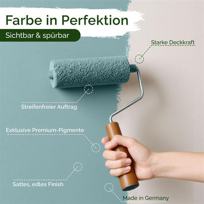 Wandfarbe Premium Blau (Mist Blue)