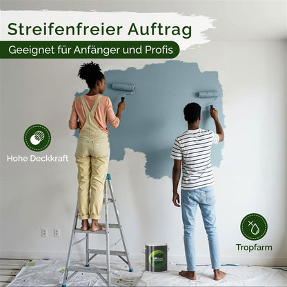 Wandfarbe Premium Blau (Frosted Jade)