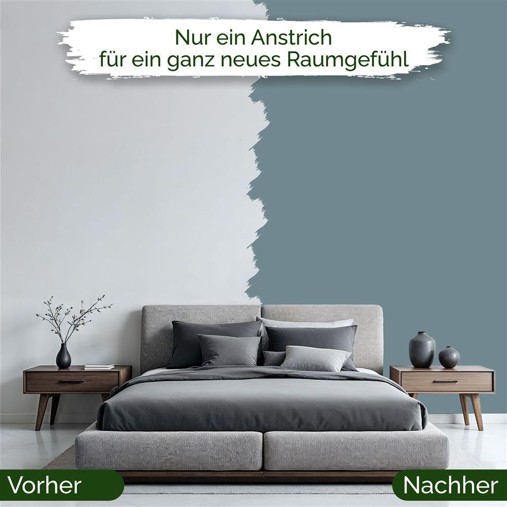 Wandfarbe Premium Blau (Frosted Jade)