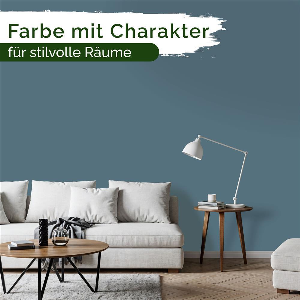 Wandfarbe Premium Blau (Stonewash Blue)