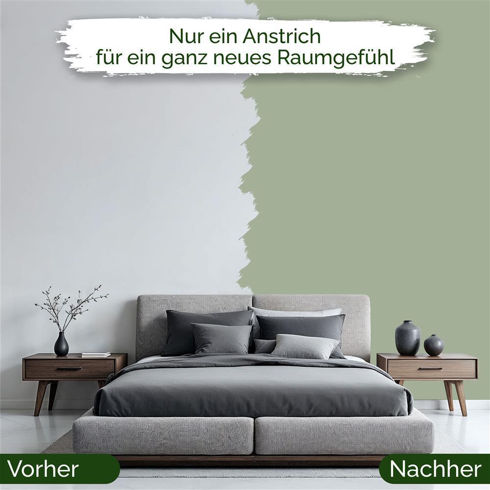 Wandfarbe Premium Grün (Muted Fern)