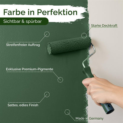 Wandfarbe Premium Grün (Pine Shadow)