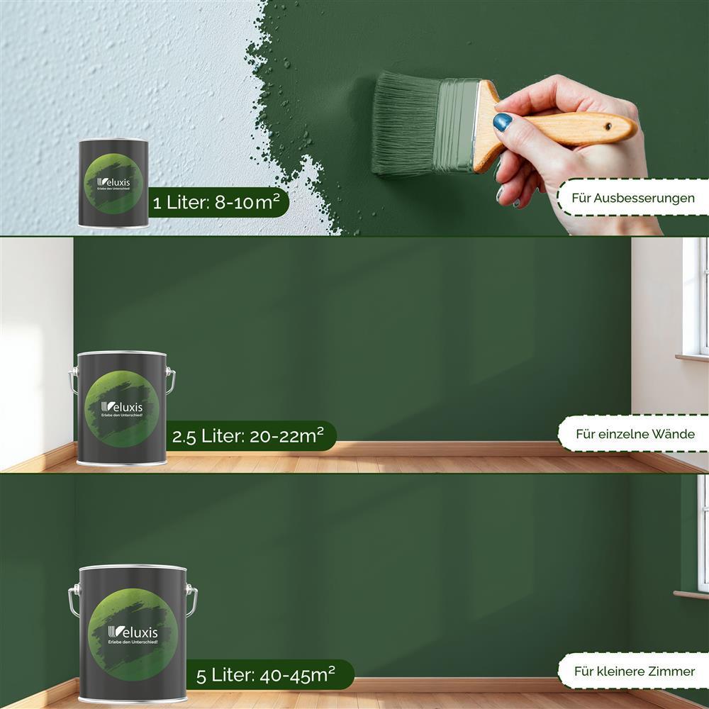 Wandfarbe Premium Grün (Pine Shadow)