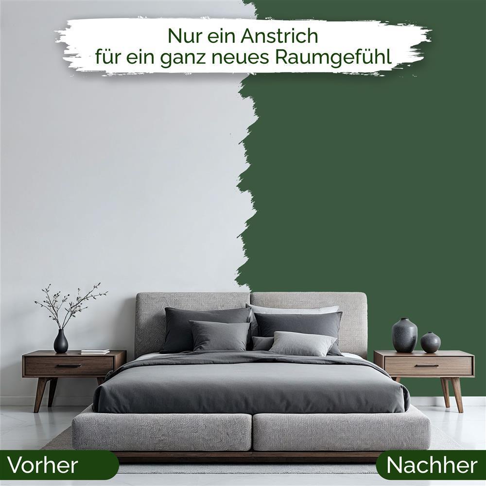 Wandfarbe Premium Grün (Pine Shadow)