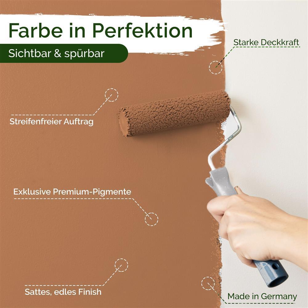 Wandfarbe Premium Orange (Warm Clay)
