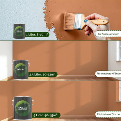 Wandfarbe Premium Orange (Warm Clay)
