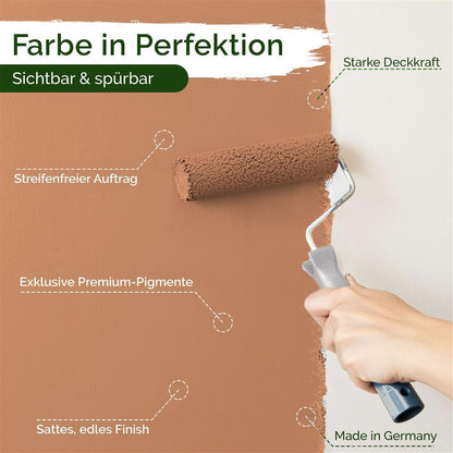 Wandfarbe Premium Orange (Desert Peach)