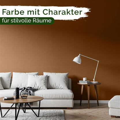 Wandfarbe Premium Braun (Muted Terracotta)