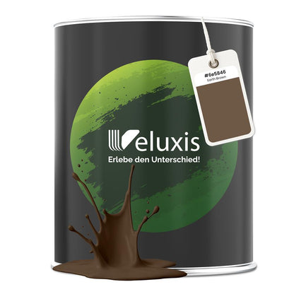 Wandfarbe Premium Braun (Earth Brown)