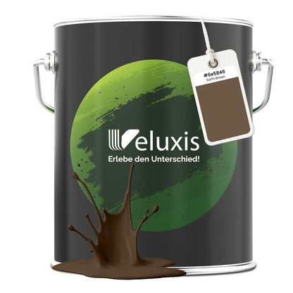 Wandfarbe Premium Braun (Earth Brown)