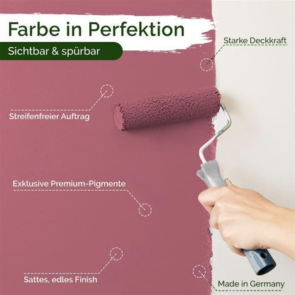 Wandfarbe Premium Rosa (Dusty Rosewood)
