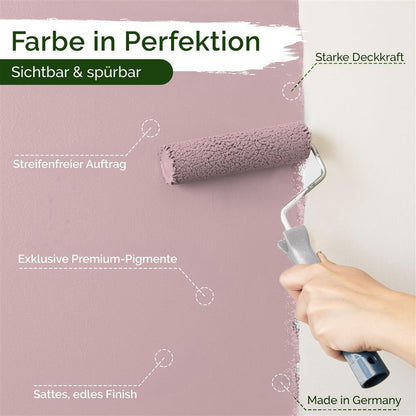 Wandfarbe Premium Rosa (Pale Rose)