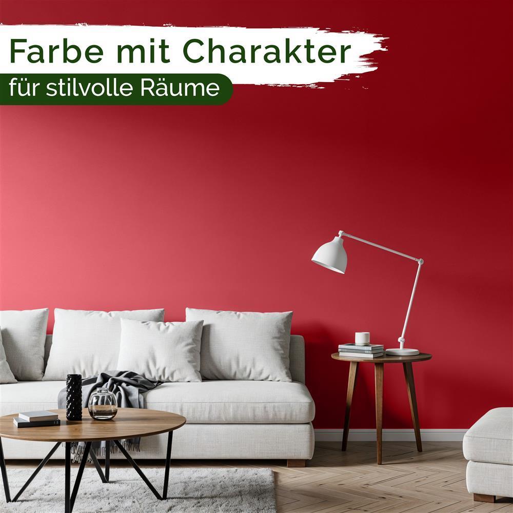 Wandfarbe Premium Rot (Muted Crimson)