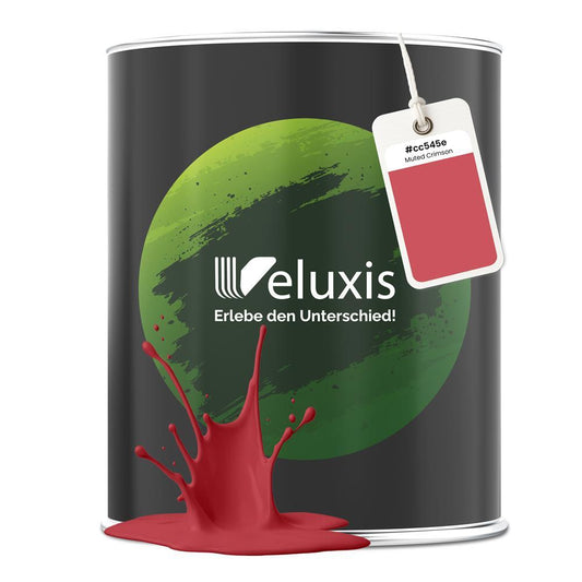 Wandfarbe Premium Rot (Muted Crimson)