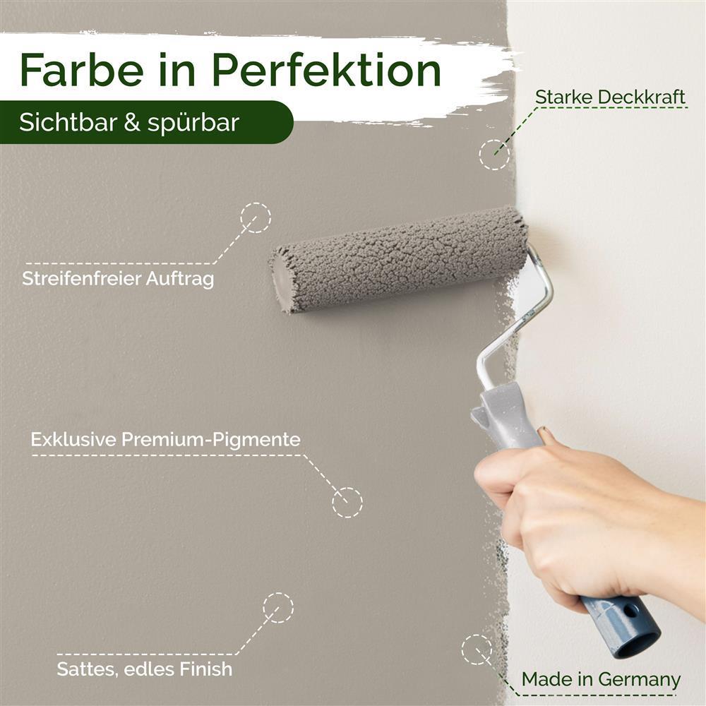 Wandfarbe Premium Grau (Light Greige)