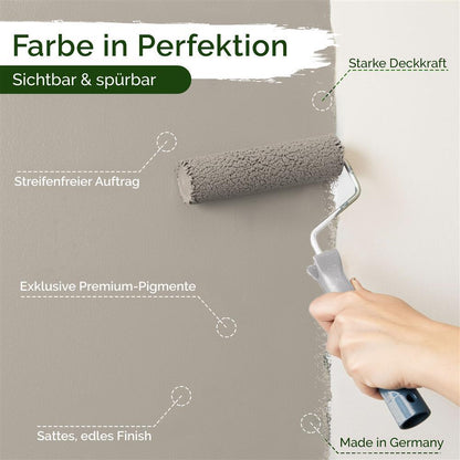 Wandfarbe Premium Grau (Light Greige)