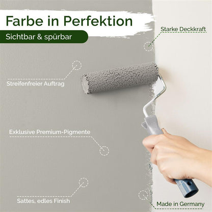 Wandfarbe Premium Grau (Soft Concrete)