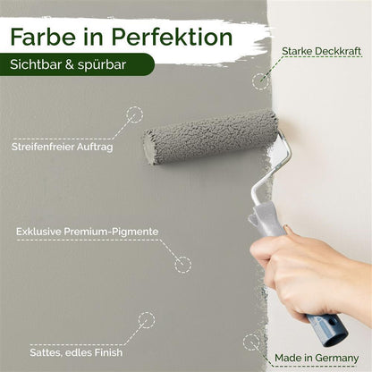 Wandfarbe Premium Grau (Cool Greige)