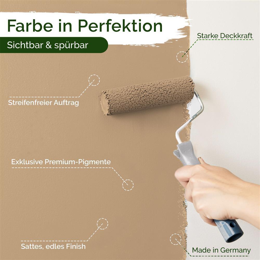Wandfarbe Premium Orange (Golden Sand)