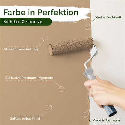 Wandfarbe Premium Orange (Golden Sand)