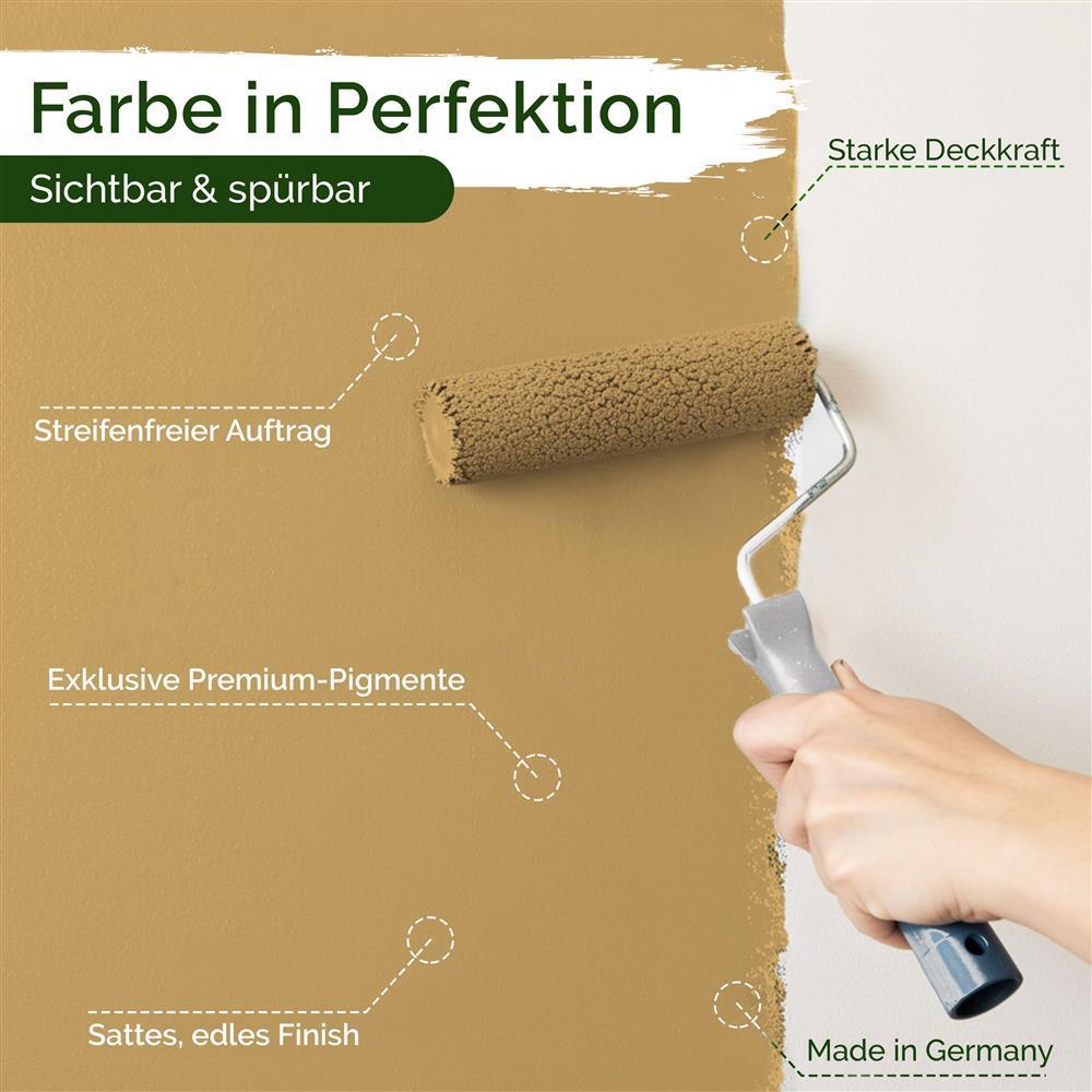 Wandfarbe Premium Gelb (Dried Hay)
