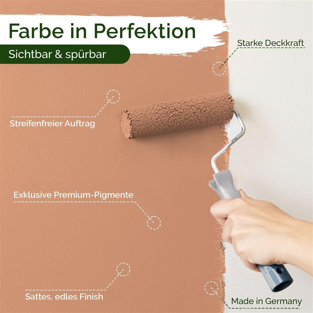 Wandfarbe Premium Orange (Peach Clay)