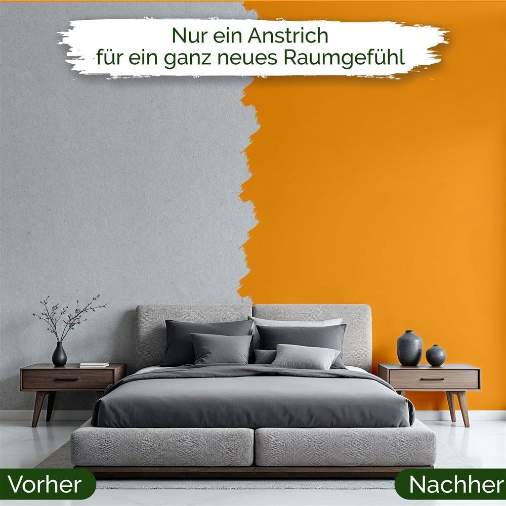 Wandfarbe Premium Orange (Deep Saffron)