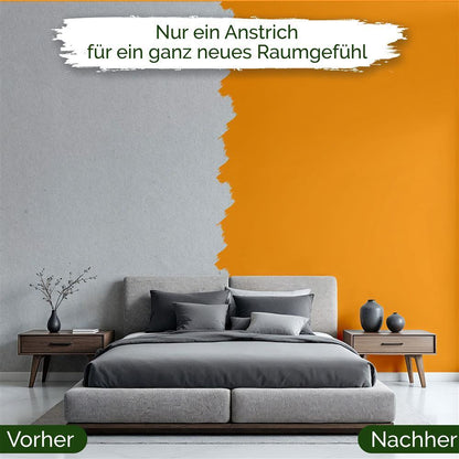 Wandfarbe Premium Orange (Deep Saffron)