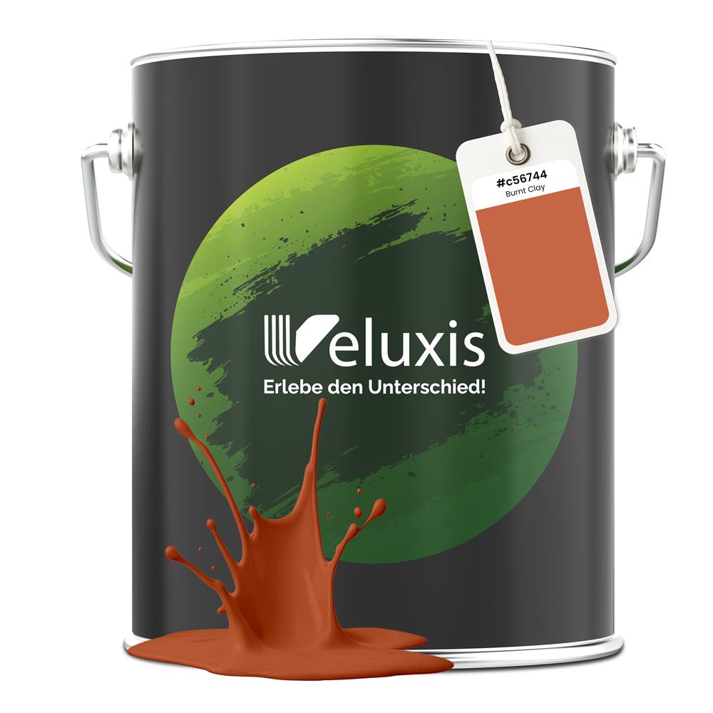 Wandfarbe Premium Rot (Burnt Clay)