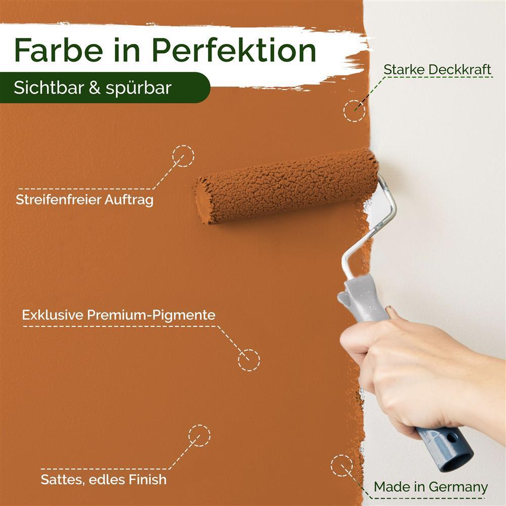 Wandfarbe Premium Orange (Spiced Orange)