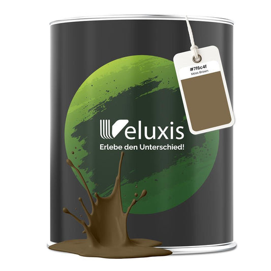 Wandfarbe Premium Braun (Moss Brown)