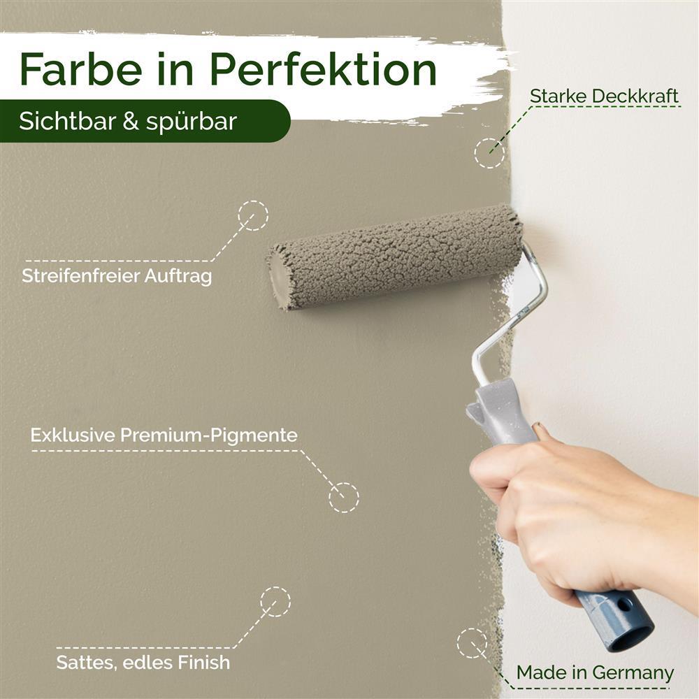 Wandfarbe Premium Grün (Light Olive Stone)