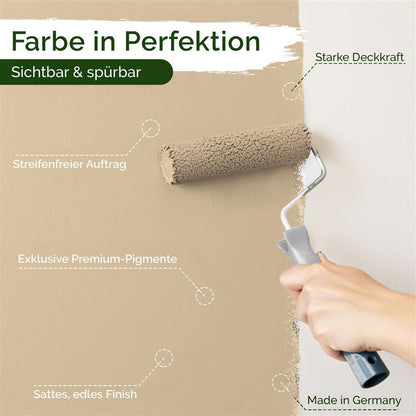 Wandfarbe Premium Beige (Vanilla Sand)