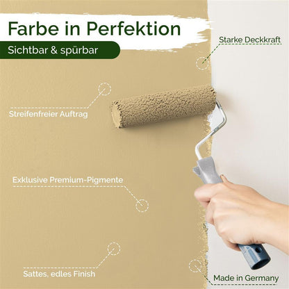 Wandfarbe Premium Gelb (Light Maize)