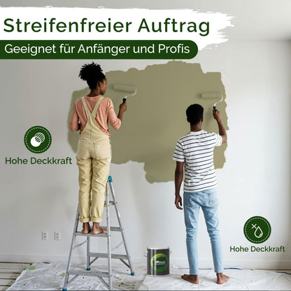 Wandfarbe Premium Grün (Soft Lichen)