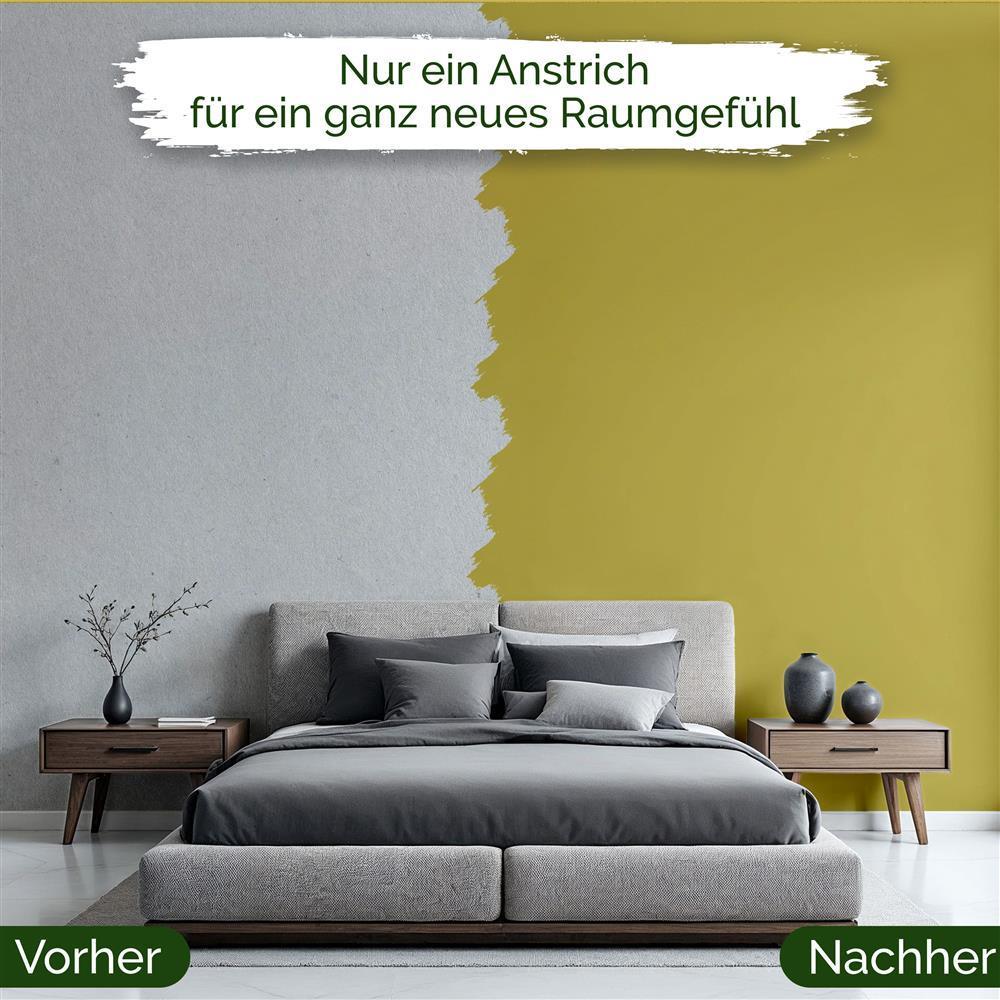 Wandfarbe Premium Gold (Golden Olive)