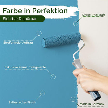 Wandfarbe Premium Blau (Clear Sky)