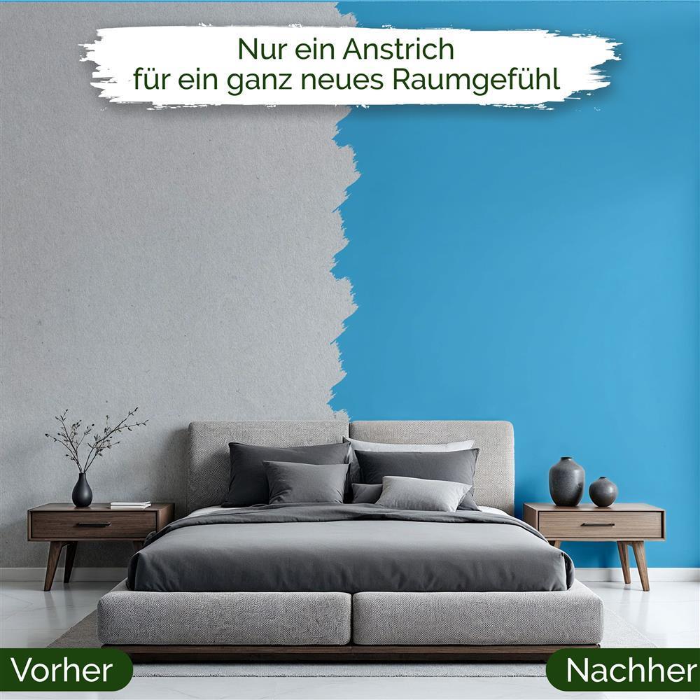 Wandfarbe Premium Blau (Clear Sky)